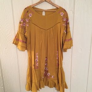 ✨NWT Free People Embroidered Dress